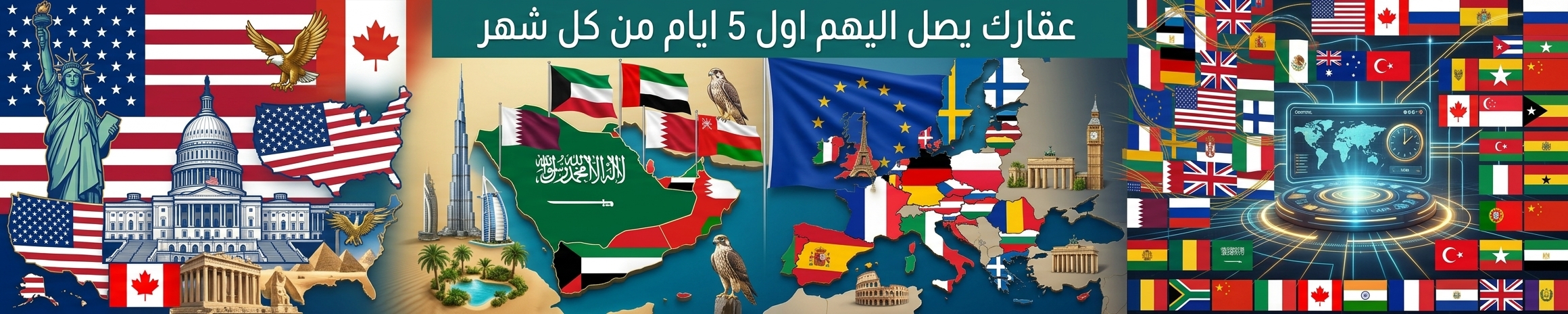 إعلان عقاري